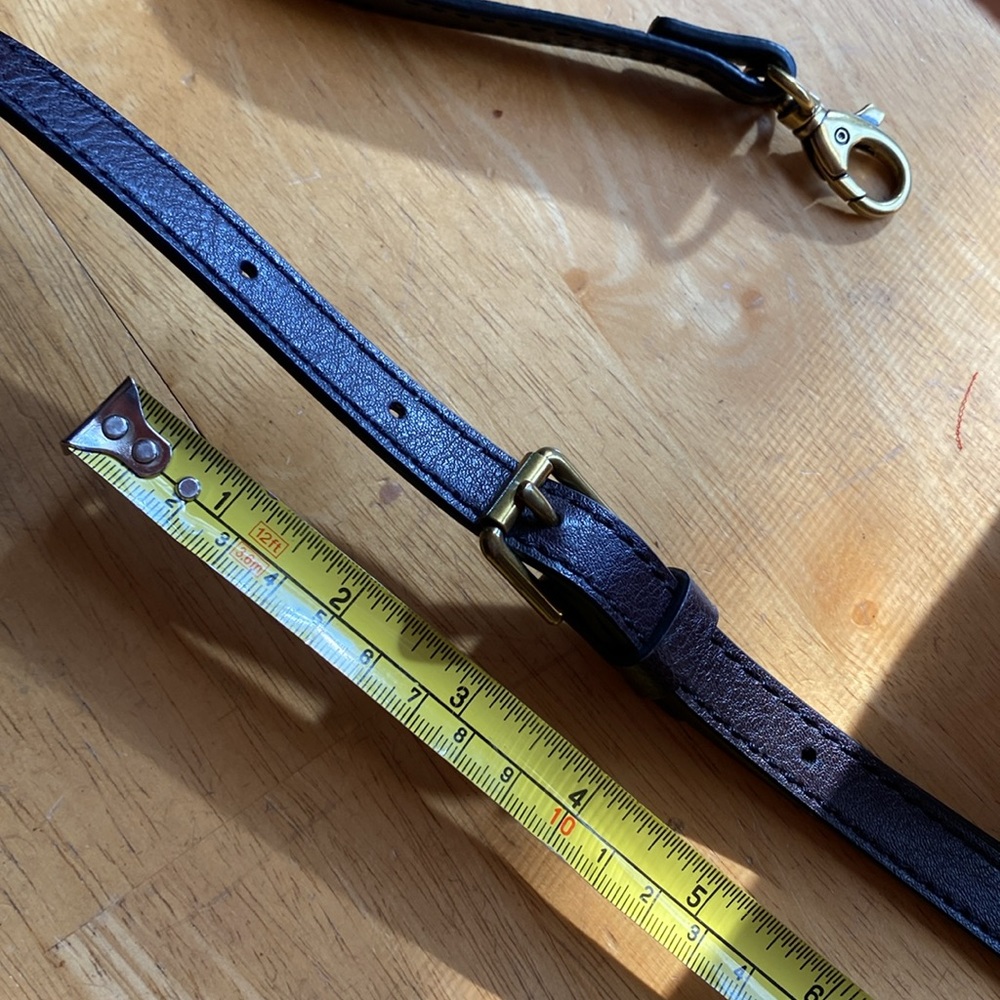 Brown strap for Bag 20-24”, dark brown In pre-owned good condition #DarkBrown - Picture 6 of 9